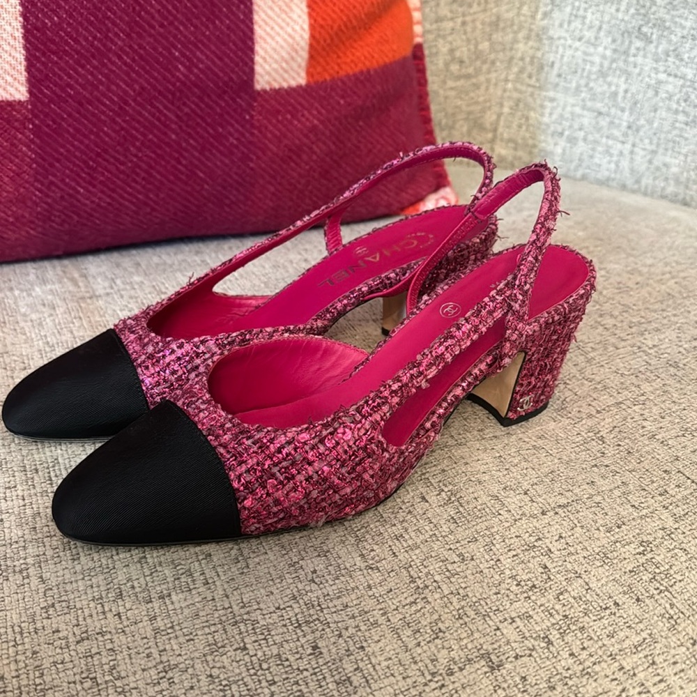 Chanel Slingback Pumps